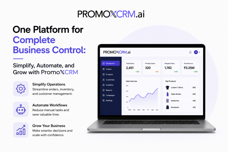 One Platform for Complete Business Control: Simplify, Automate, and Grow with PromoXCRM
